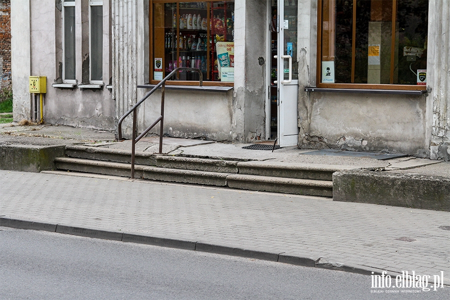 Zaniedbane ulice Elblga. Ulica Kociuszki, fot. 11