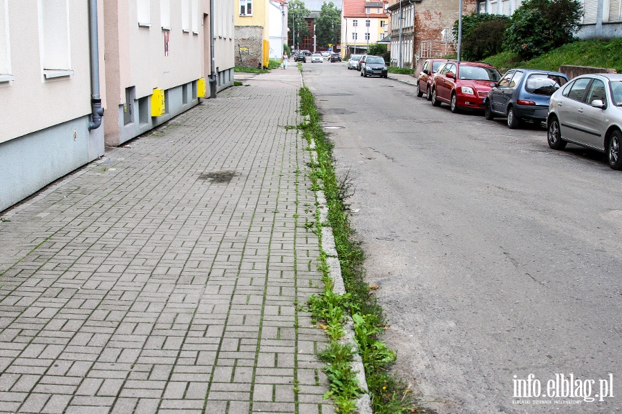 Zaniedbane ulice Elblga: Polna i Ogrodowa, fot. 2