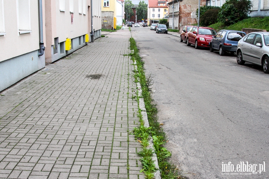 Zaniedbane ulice Elblga: Polna i Ogrodowa, fot. 2