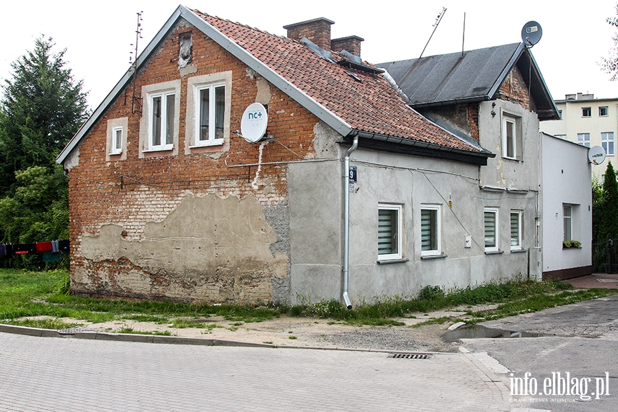 Zaniedbane ulice Elblga: Polna i Ogrodowa, fot. 3