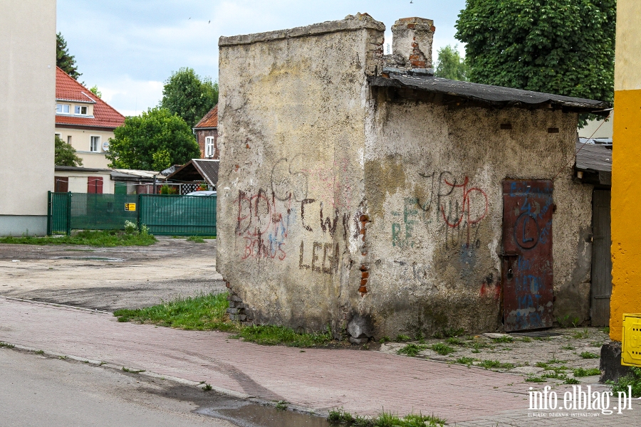 Zaniedbane ulice Elbląga: Polna i Ogrodowa, fot. 15