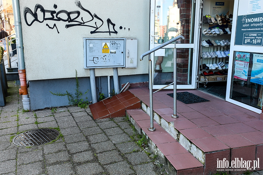 Zaniedbane ulice Elblga: Grobla witego Jerzego i Hetmaska , fot. 6
