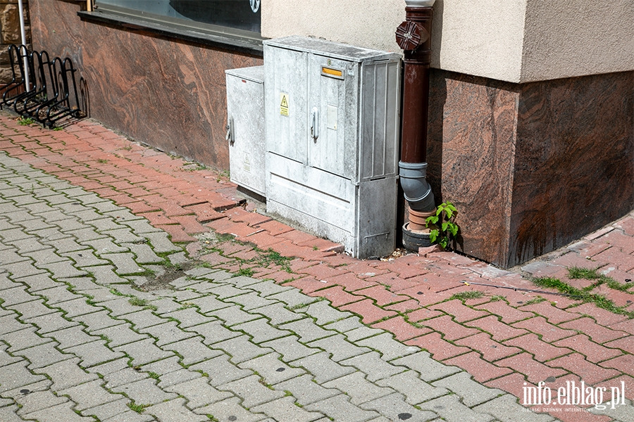 Zaniedbane ulice Elblga: Grobla witego Jerzego i Hetmaska , fot. 20