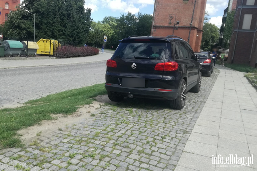 Mistrzowie parkowania w Elblgu (cz 274), fot. 4