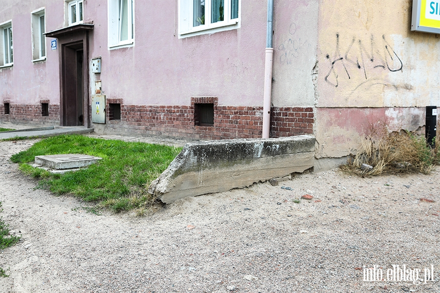 Zaniedbane ulice Elblga: Browarna, fot. 17