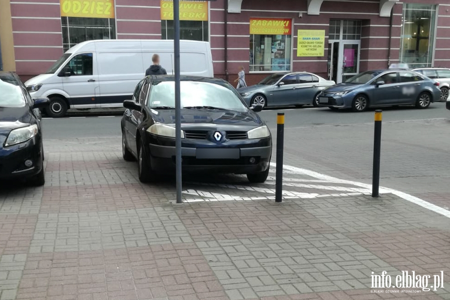 Mistrzowie parkowania w Elblgu (cz 276), fot. 9