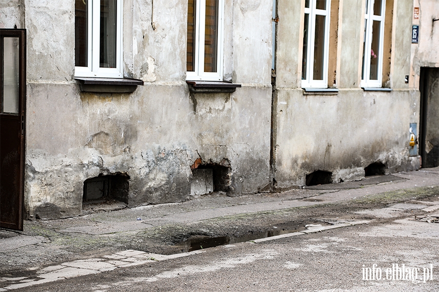 Zaniedbane ulice Elblga: Dolna, Pywacka, Niska, fot. 19