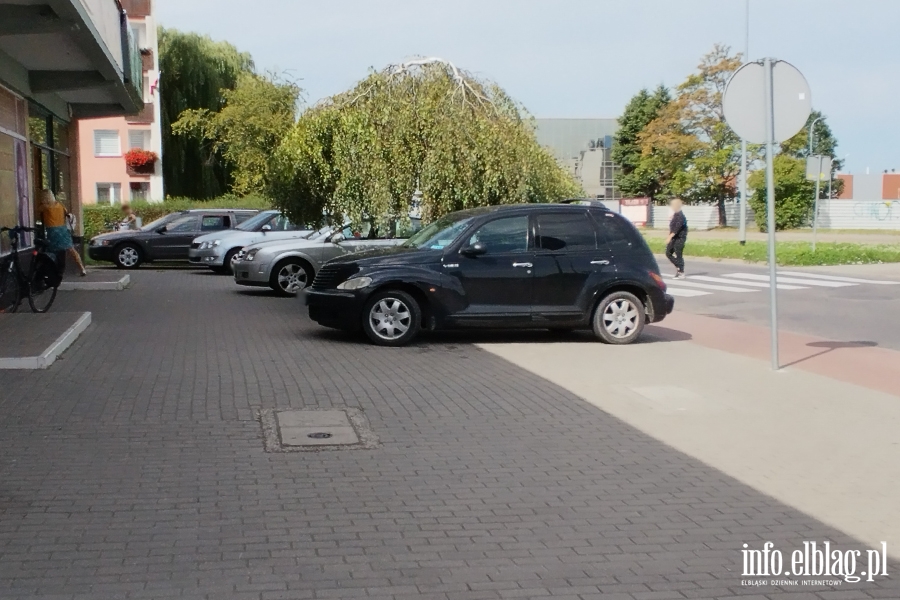 Mistrzowie parkowania w Elblgu (cz 279), fot. 2