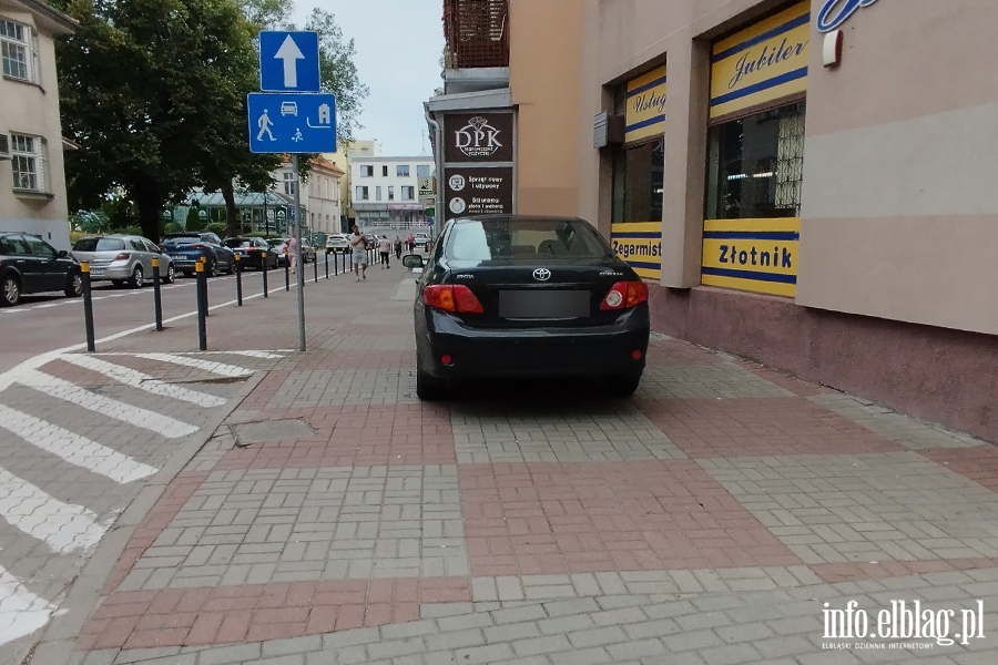 Mistrzowie parkowania w Elblgu (cz 280), fot. 11