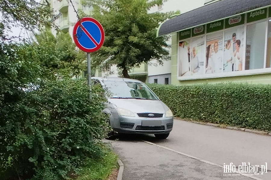 Mistrzowie parkowania w Elblgu (cz 282), fot. 2