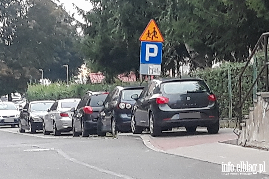 Mistrzowie parkowania w Elblgu (cz 284), fot. 12