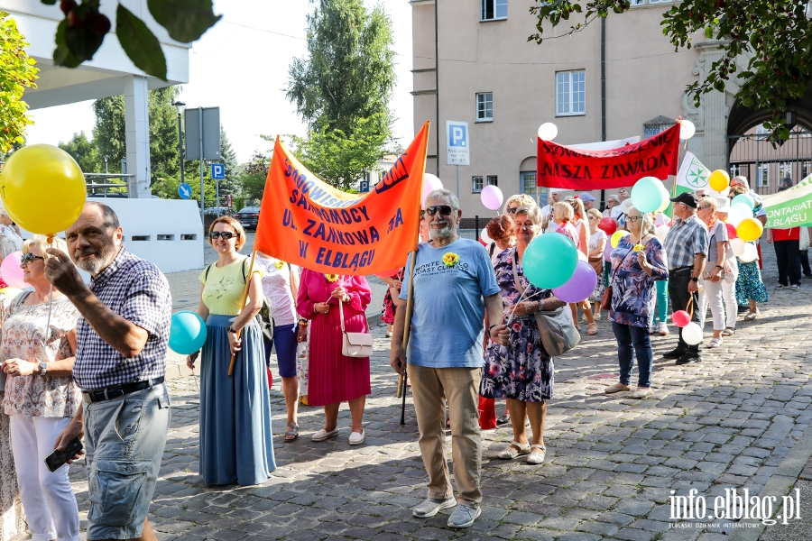Seniorzy przejli Elblg. Przemarsz na pocztek tygodnia penego atrakcji , fot. 15
