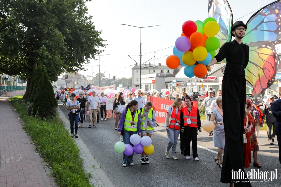 Seniorzy przejli Elblg. Przemarsz na pocztek tygodnia penego atrakcji , fot. 53