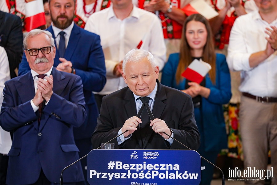Jarosław Kaczyński w Elblągu, fot. 25