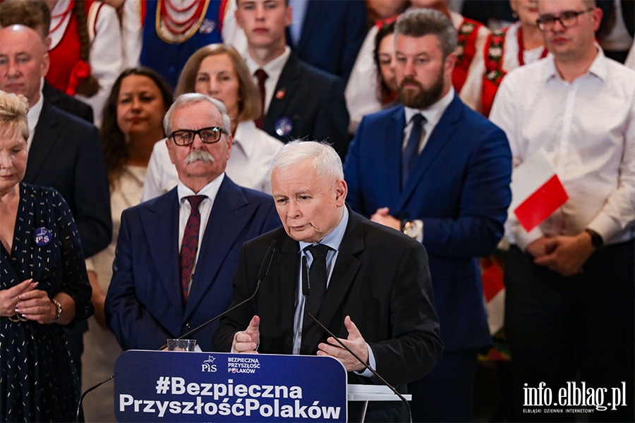 Jarosław Kaczyński w Elblągu, fot. 30