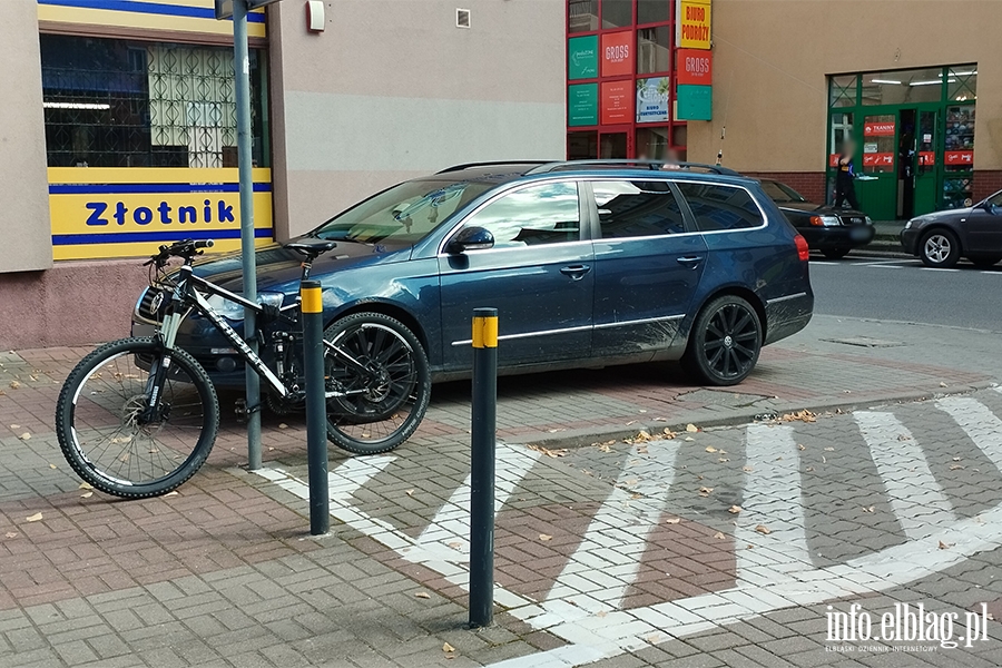 Mistrzowie parkowania w Elblgu (cz 286), fot. 8