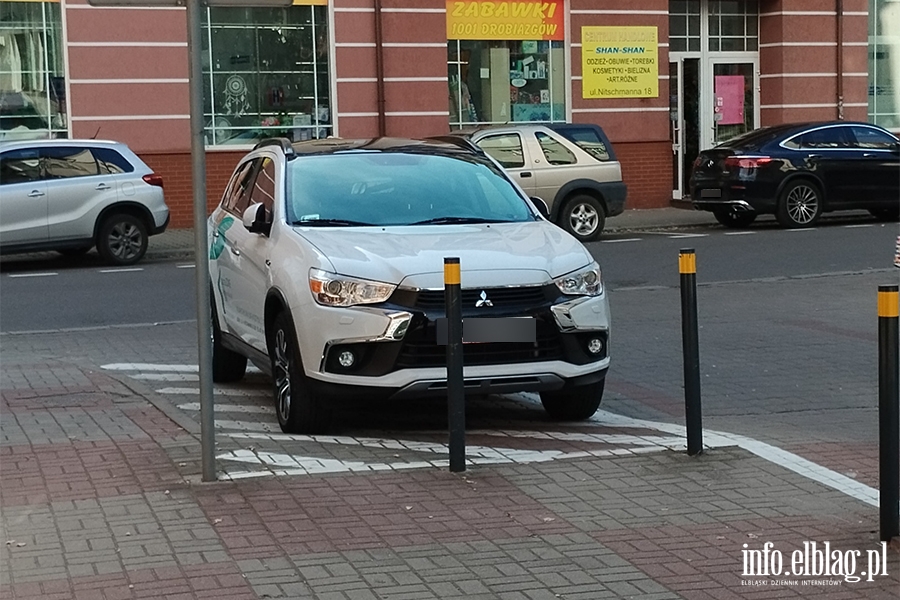 Mistrzowie parkowania w Elblgu (cz 288), fot. 5