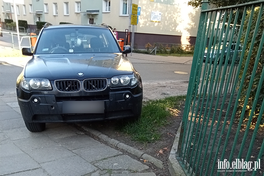 Mistrzowie parkowania w Elblgu (cz 288), fot. 7