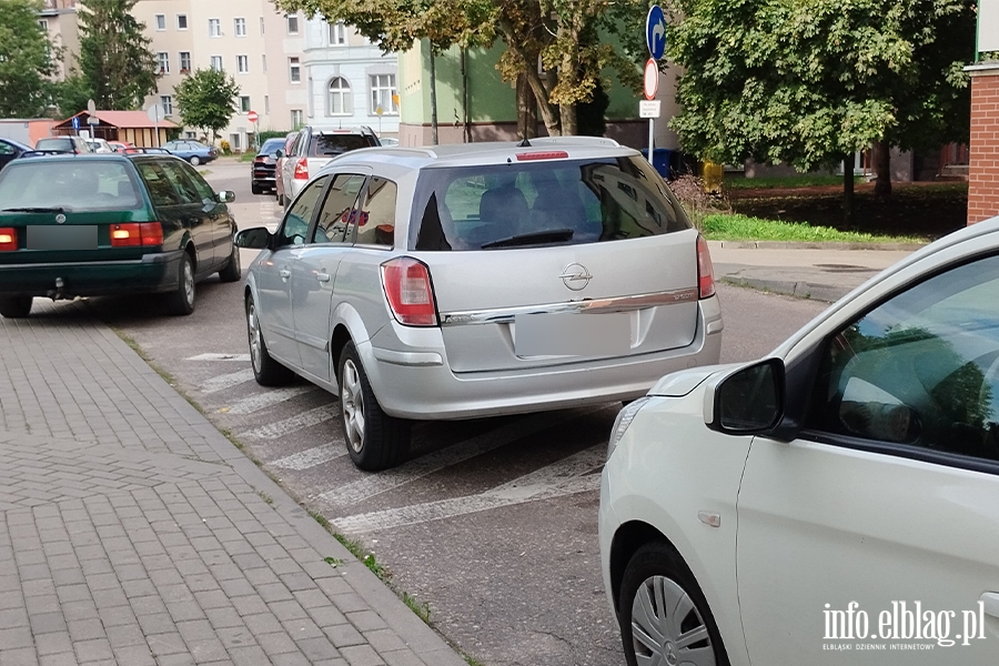 Mistrzowie parkowania w Elblgu (cz 288), fot. 9