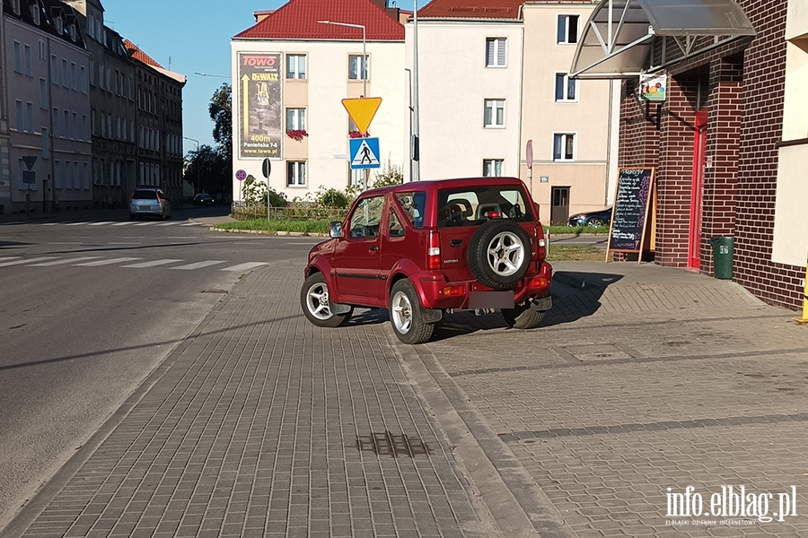 Mistrzowie parkowania w Elblgu (cz 288), fot. 12