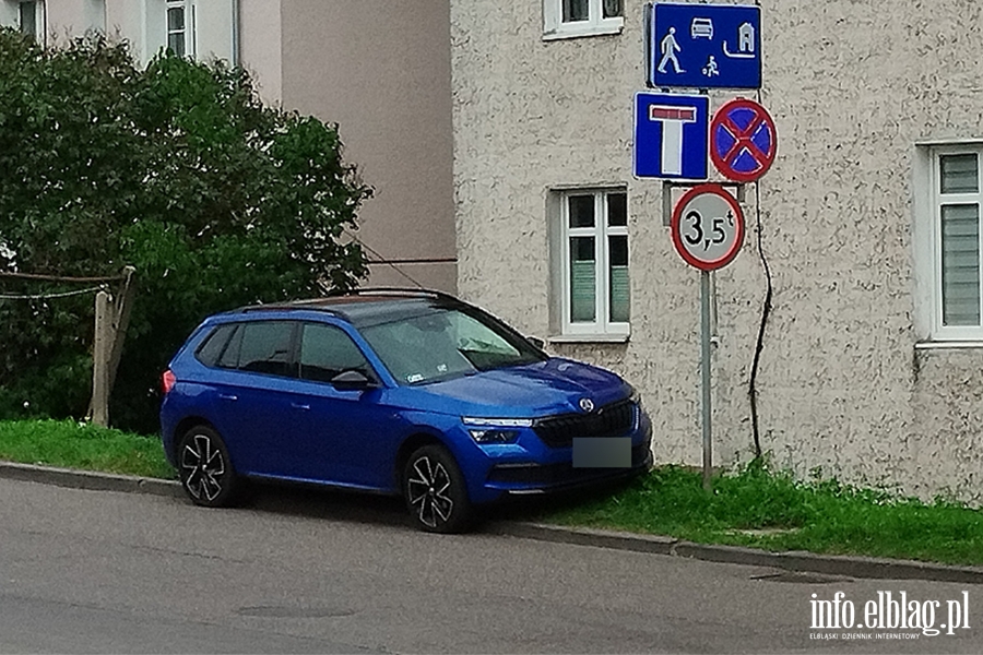 Mistrzowie parkowania w Elblgu (cz 292), fot. 12