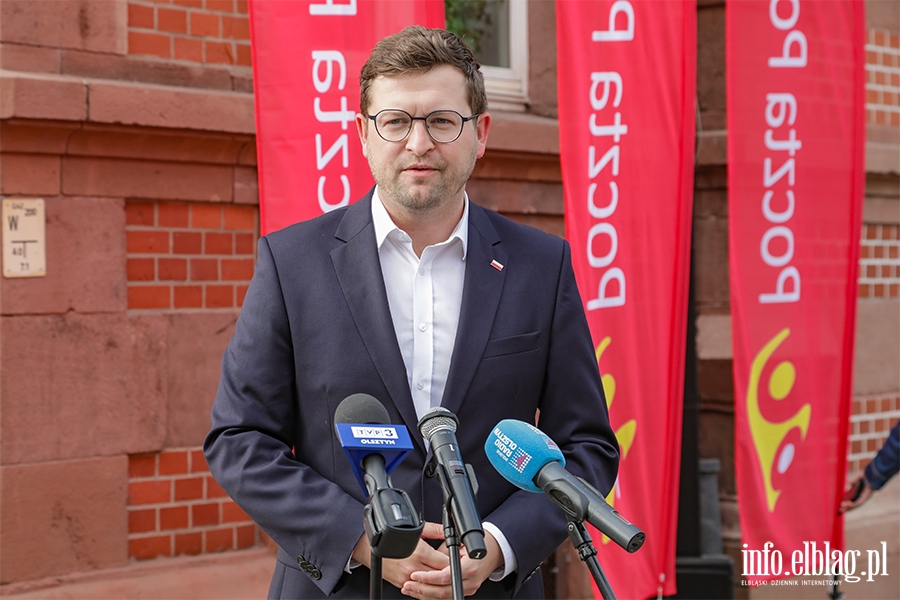 Zakończenie remontu elewacji Urzędu pocztowego, fot. 8