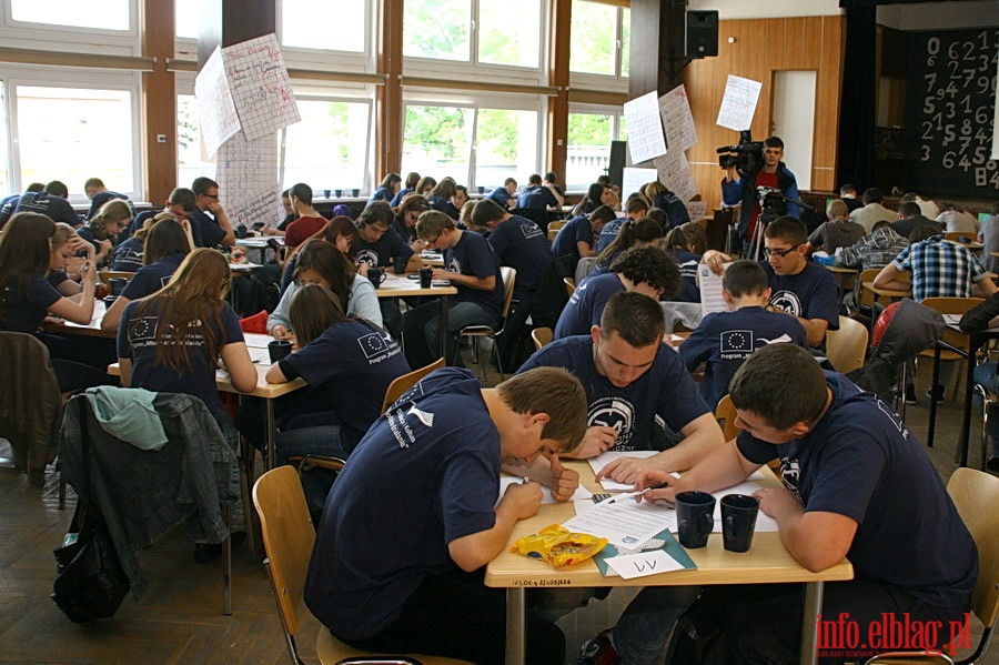 24 godzinny Maraton Matematyczny w IV LO, fot. 1