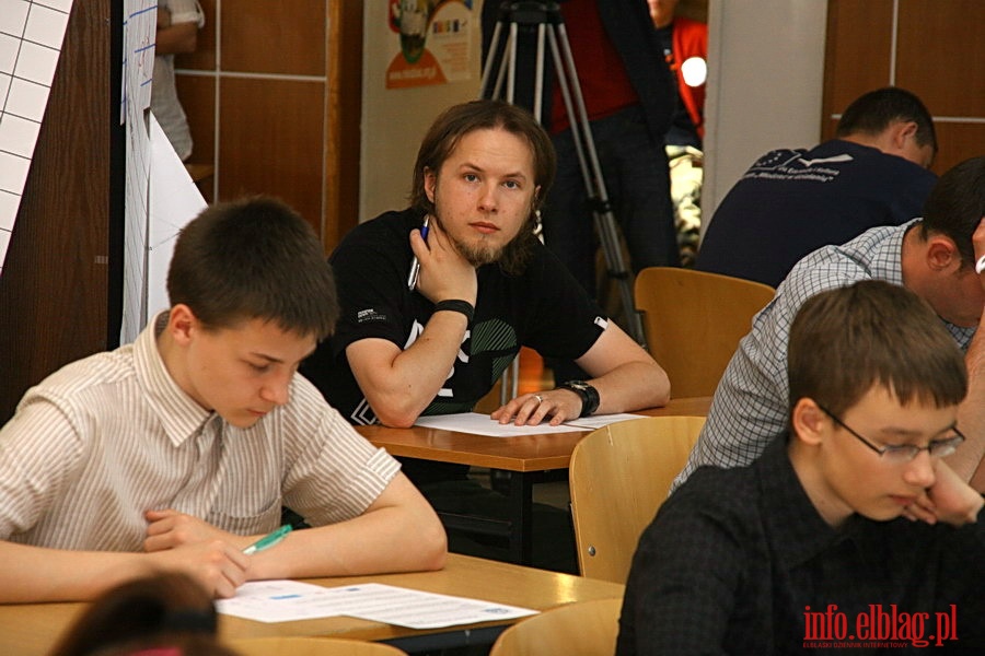 24 godzinny Maraton Matematyczny w IV LO, fot. 16