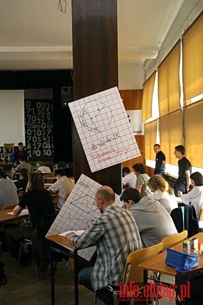 24 godzinny Maraton Matematyczny w IV LO, fot. 26