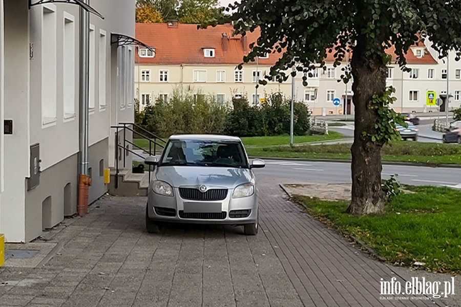 Mistrzowie parkowania w Elblgu (cz 295), fot. 1