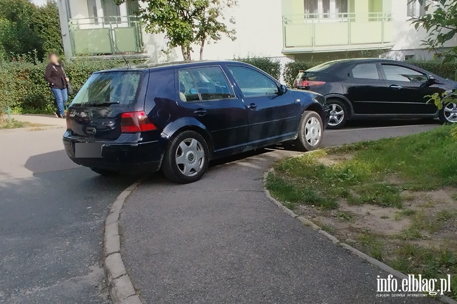 Mistrzowie parkowania w Elblgu (cz 297), fot. 5