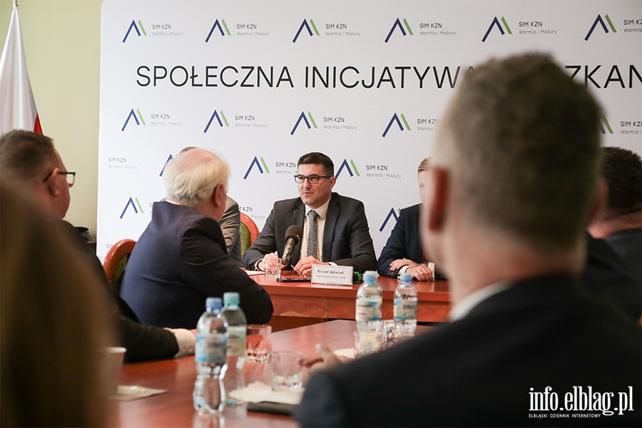 Wręczenie czeków gminom w ramach Społecznej Inicjatywy Mieszkaniowej, fot. 14