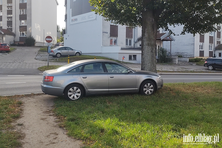 Mistrzowie parkowania w Elblągu (część 299), fot. 3