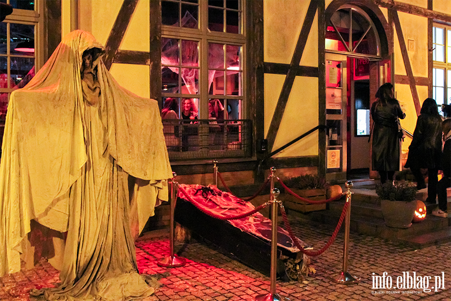 Halloween zdobywa coraz więcej zwolenników? Zobacz, jak bawili się elblążanie , fot. 41