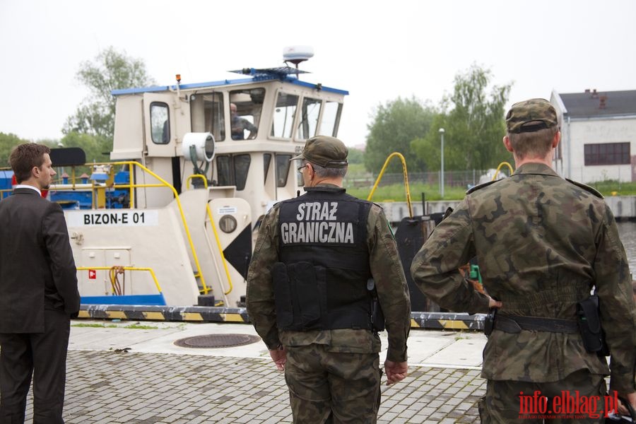 Pierwsza od lat barka z węglem wpłynęła do elbląskiego portu, fot. 8