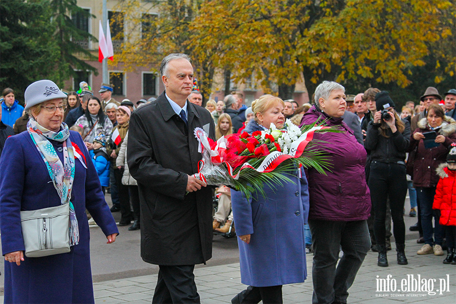 Za nami elblskie obchody 105. rocznicy Odzyskania Niepodlegoci , fot. 44