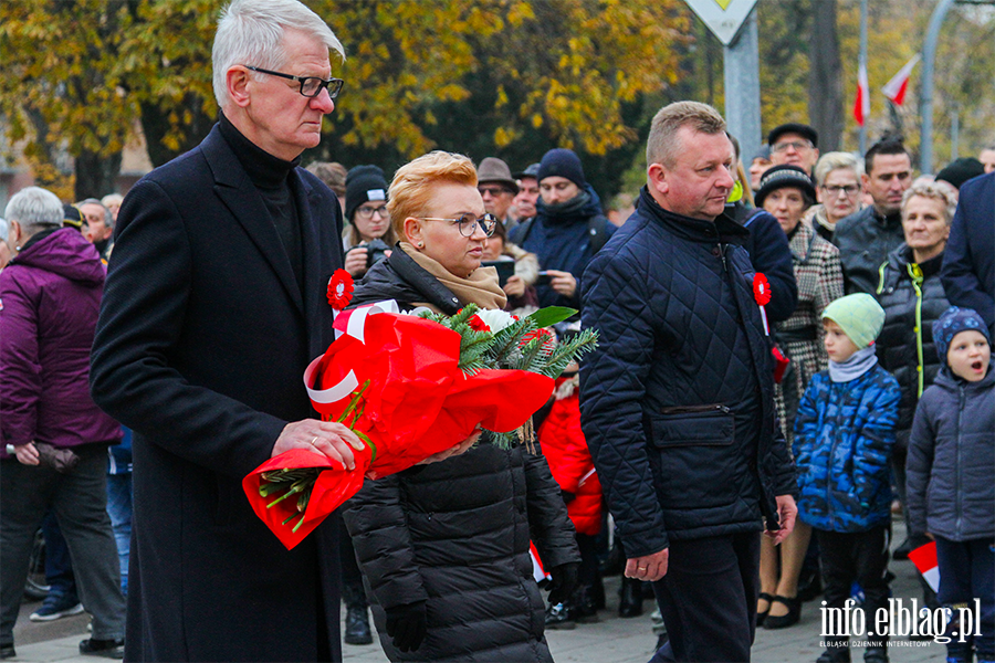 Za nami elblskie obchody 105. rocznicy Odzyskania Niepodlegoci , fot. 45