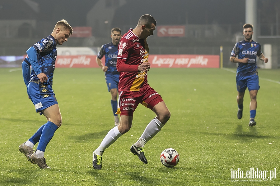 Olimpia Elblg - Chojniczanka Chojnice, fot. 1