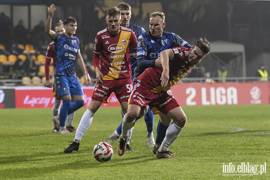 Olimpia Elblg - Chojniczanka Chojnice, fot. 4