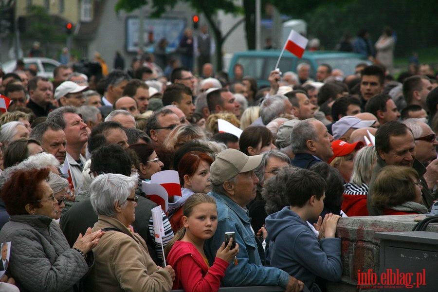 Spotkanie Jarosawa Kaczyskiego z mieszkacami Elblga, fot. 3