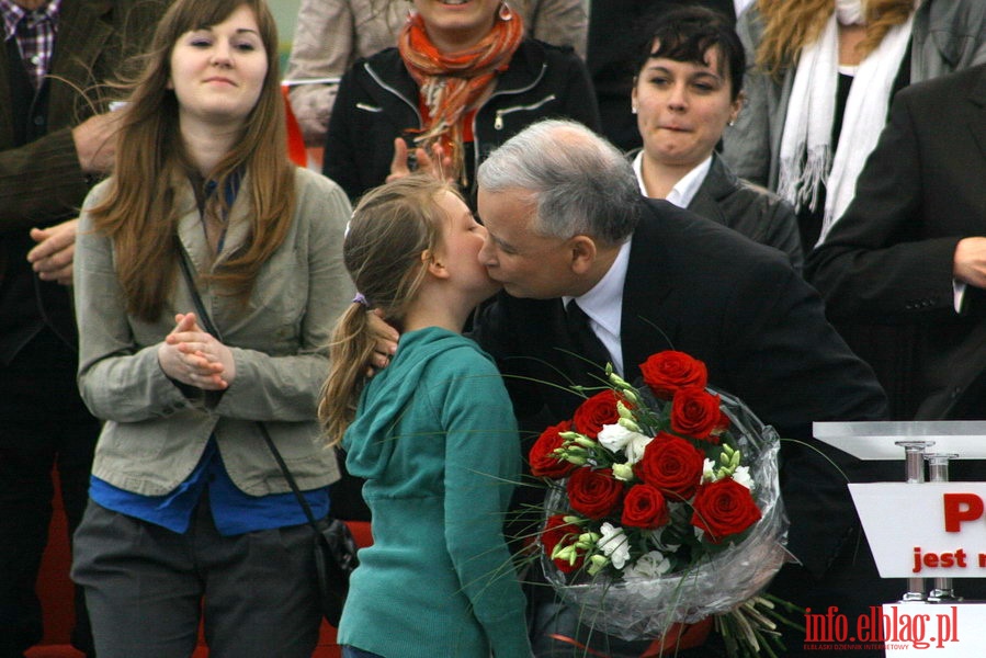 Spotkanie Jarosawa Kaczyskiego z mieszkacami Elblga, fot. 28