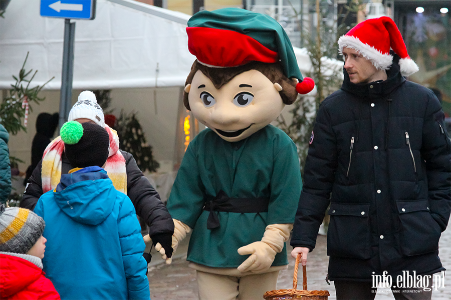 Jarmark, zdobienie pierniczkw i wsplne koldowanie. Trwaj witeczne Spotkania Elblan, fot. 8