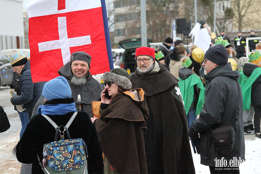 Jaseka w Elblgu. Orszak Trzech Krli przeszed ulicami miasta, fot. 4