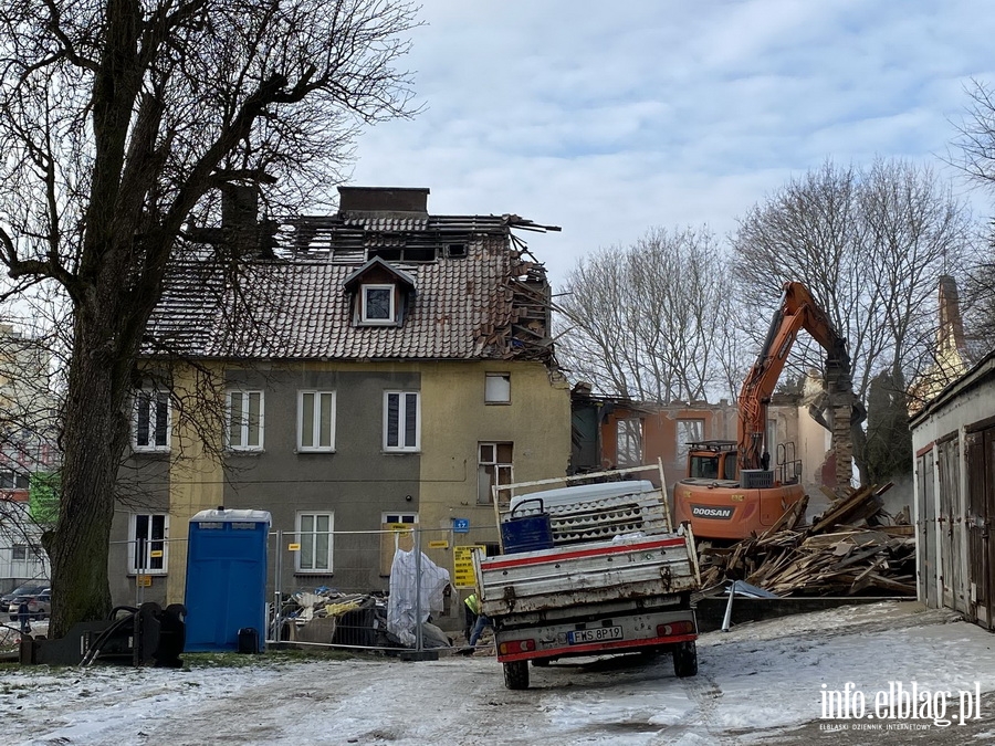 Rozbirka budynku przy al. Odrodzenia, fot. 16