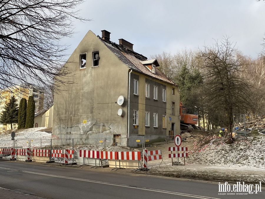 Rozbirka budynku przy al. Odrodzenia, fot. 18