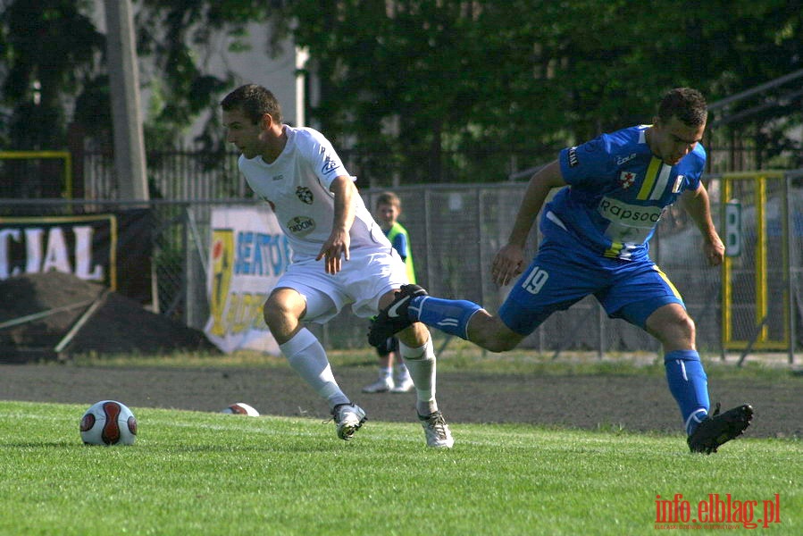 Mecz 34 kolejki II ligi: Olimpia Elblg - Okocimski Brzesko 3:1, fot. 4