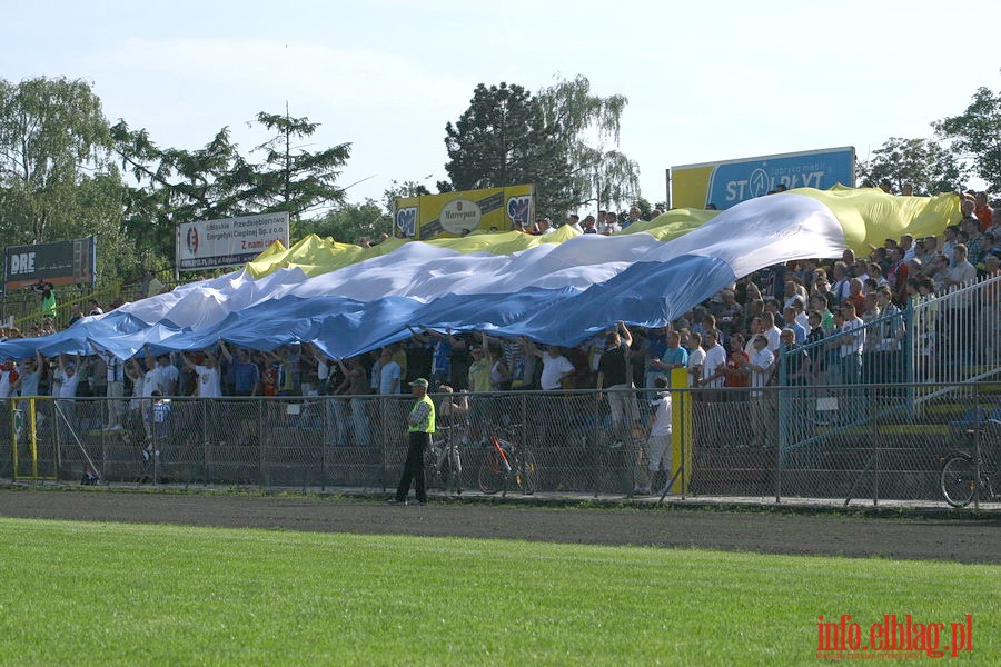 Mecz 34 kolejki II ligi: Olimpia Elblg - Okocimski Brzesko 3:1, fot. 5