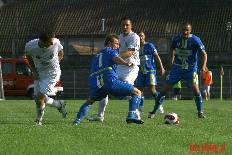 Mecz 34 kolejki II ligi: Olimpia Elblg - Okocimski Brzesko 3:1, fot. 24