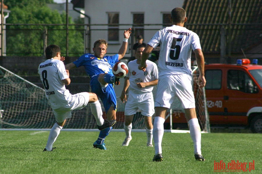 Mecz 34 kolejki II ligi: Olimpia Elblg - Okocimski Brzesko 3:1, fot. 26