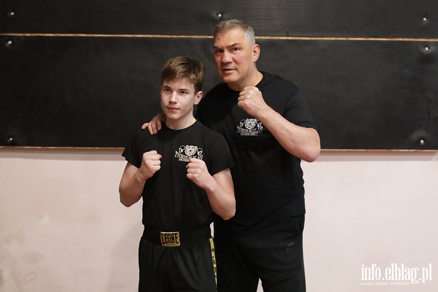  Dariusz Michalczewski spotka si z modymi zawodnikami KSW Tygrys, fot. 18